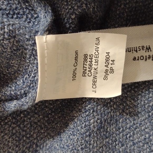 Madewell Light Blue V-neck Button Front Boyfriend Cardigan Sweater Size S - Picture 8 of 12